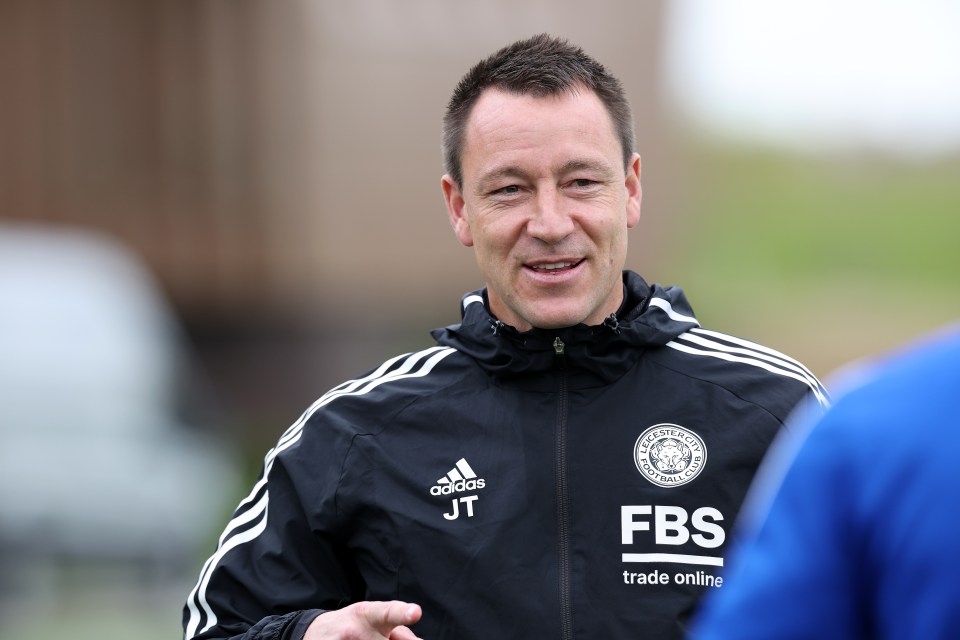 Terry's most recent coaching role was under Dean Smith at Leicester last season but he's never been a manager