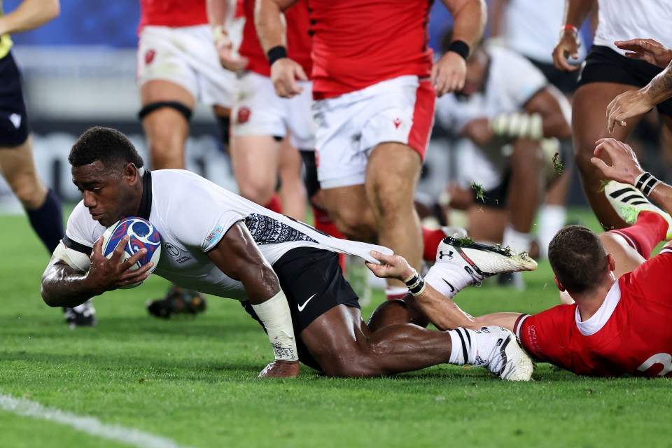 Fiji came close to taking the win at the death