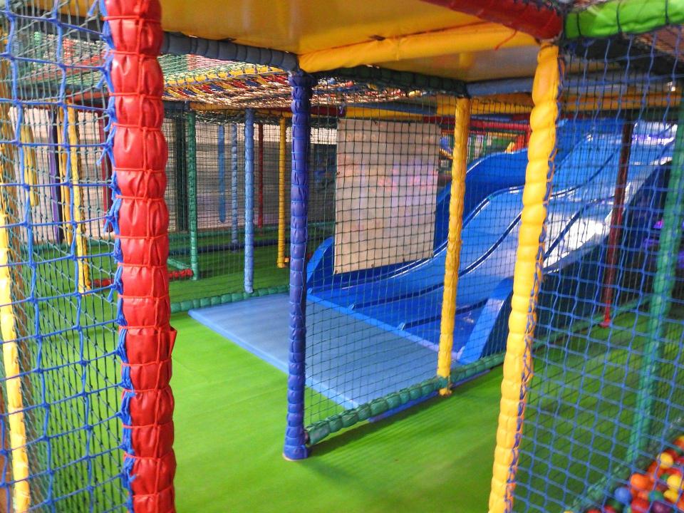 Don't worry if the weather is bad - there's a huge indoor soft play too