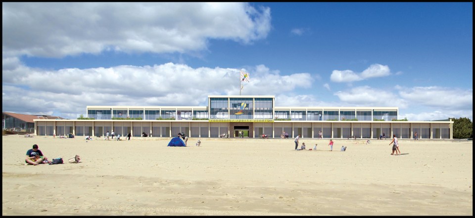 A £12million development to build a BEACH stadium was turned down back in 2016