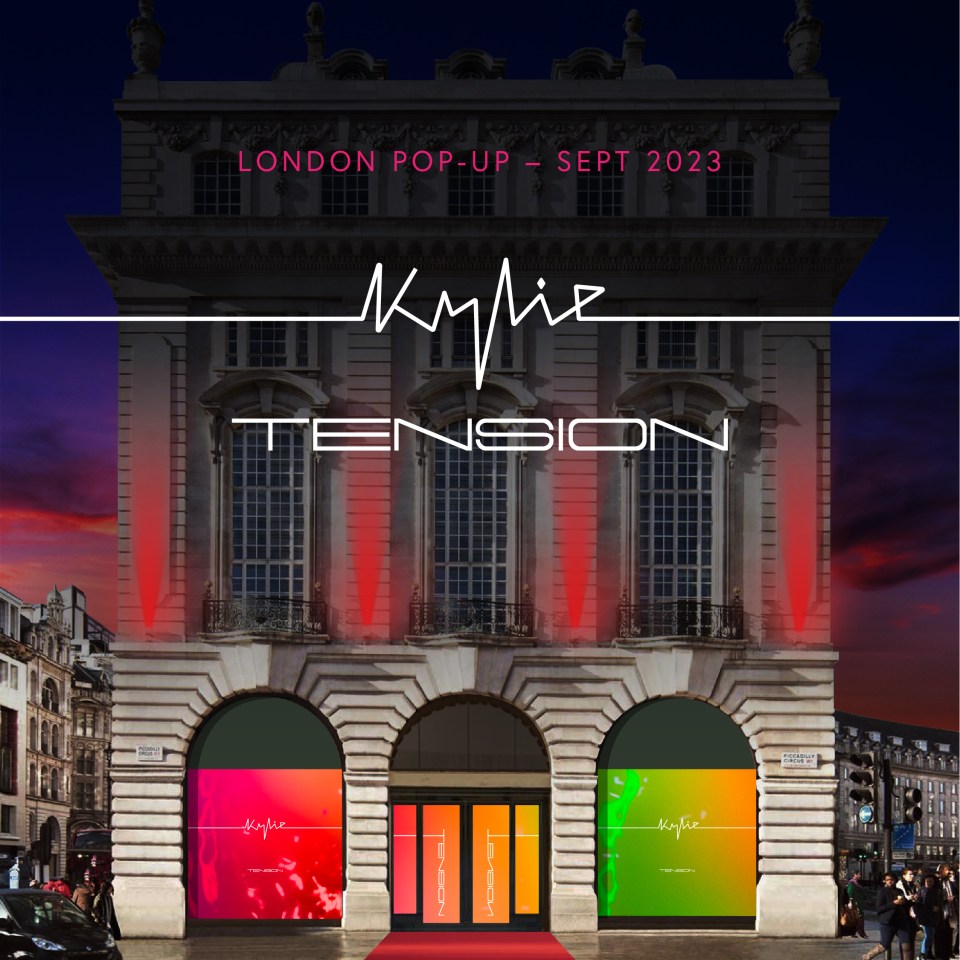 Fans are racing to London to check out her new pop-up on Regent Street