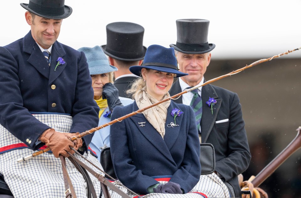 Lady Louise enjoy spending time with horses