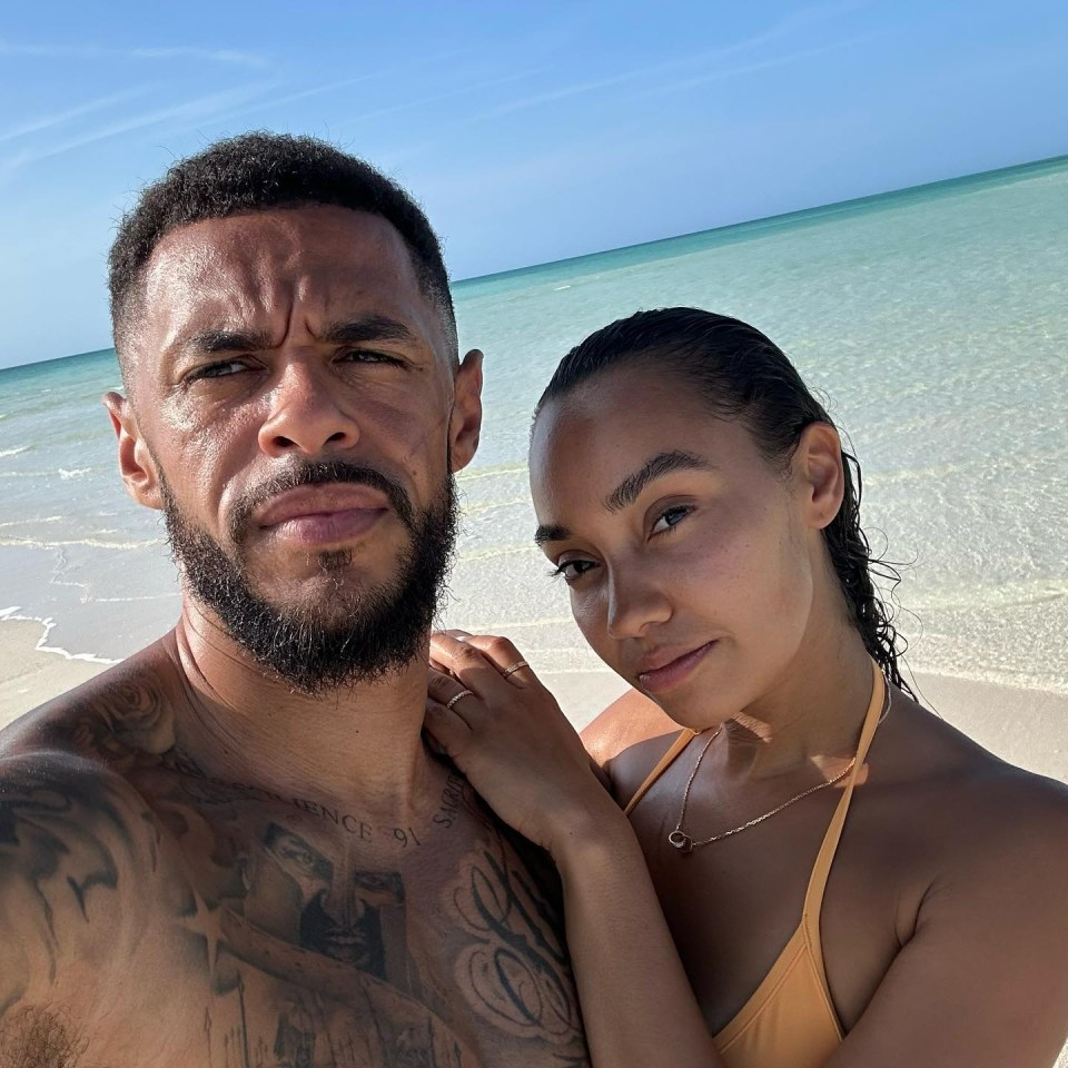 Leigh-Anne and Gray enjoyed a honeymoon in Jamaica