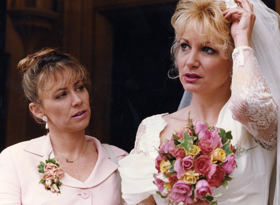 Debbie played April Branning in EastEnders, who was jilted at the altar