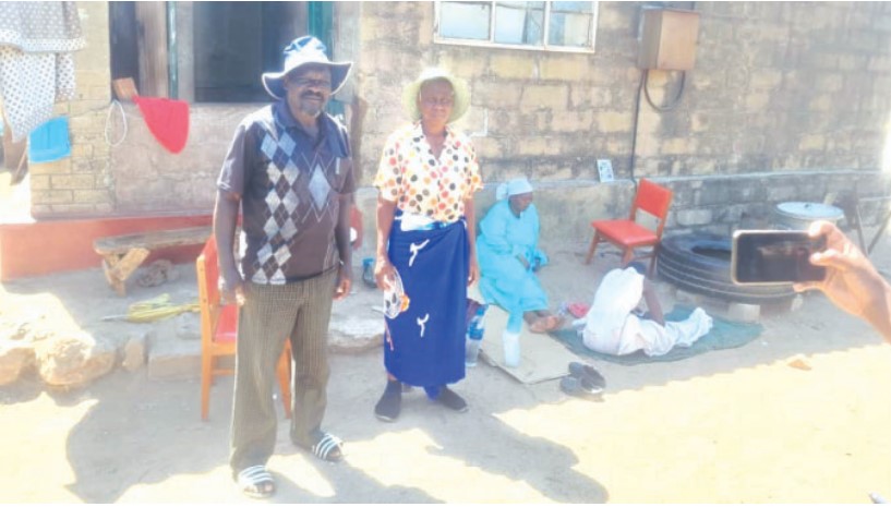 Mr Taurai Amani and his family have been left homeless after they were tricked by heartless scammers