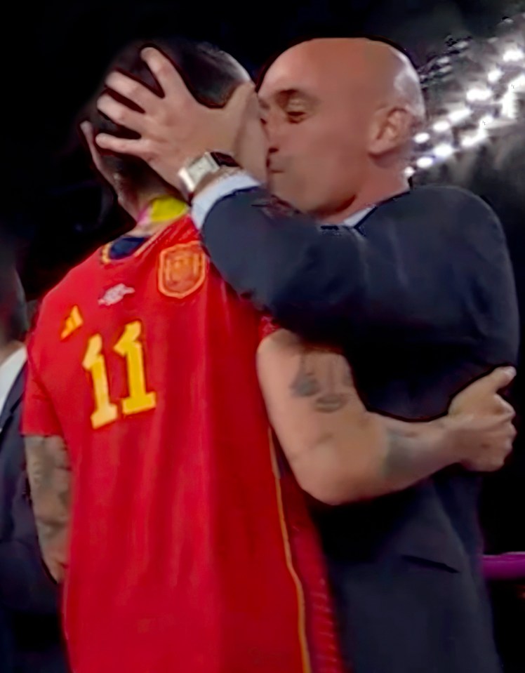 The whole world witnessed Rubiales plant a big kiss on Hermoso, seemingly without her invitation