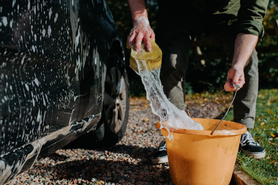 Many drivers are tempted to use household cleaning products on their cars