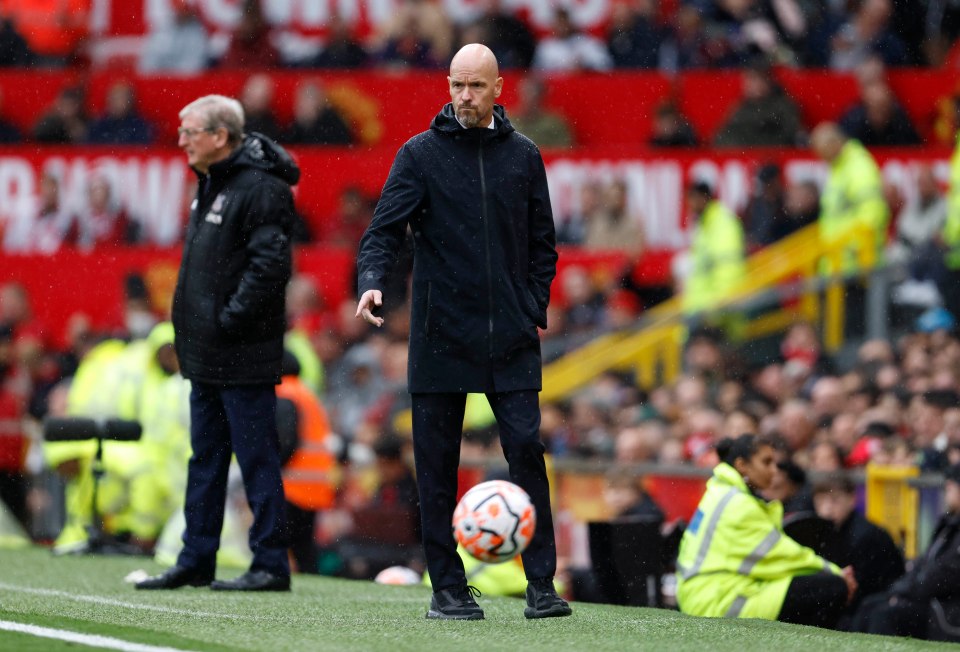 Erik ten Hag watched his side lose a fourth Premier League game of the season