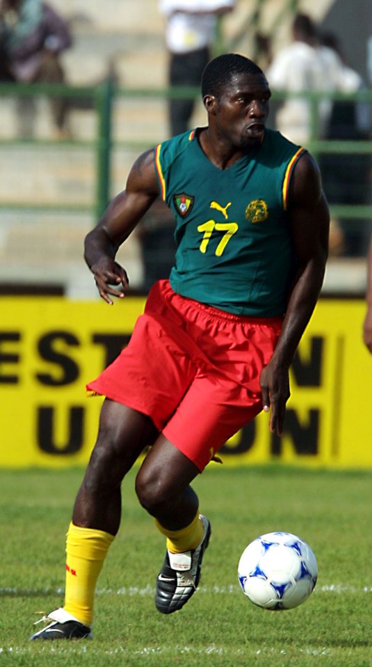 Cameroon went sleeveless for the 2002 Africa Cup of Nations