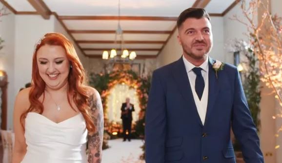 Luke wed bride Jay on the E4 show