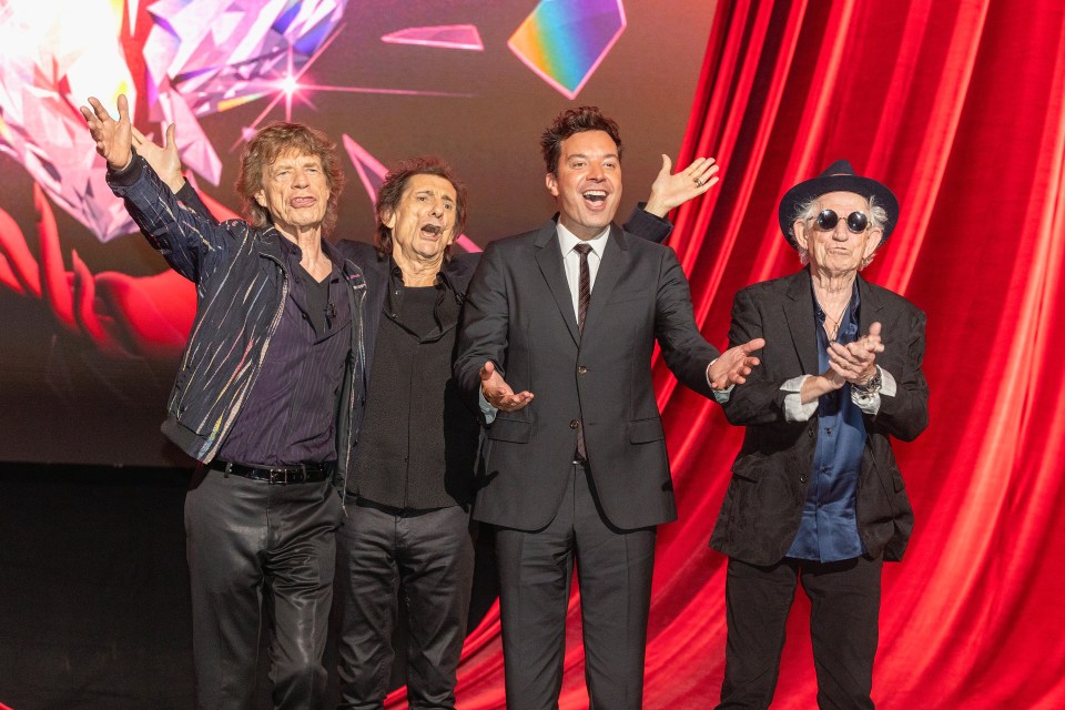 The Rolling Stones announced the new record with US chat show supremo Jimmy Fallon