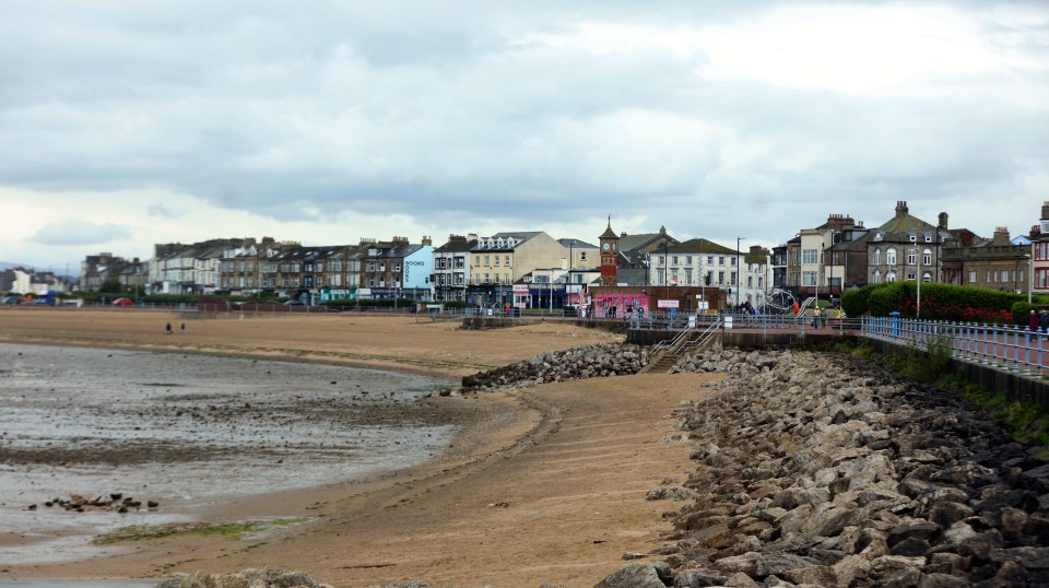 Tyson regularly strolls along the beach and the town centre