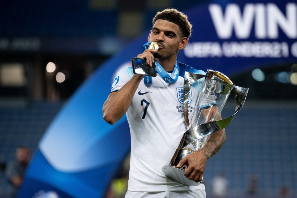 Morgan Gibbs-White helped England win UEFA Under-21 Euro 2023