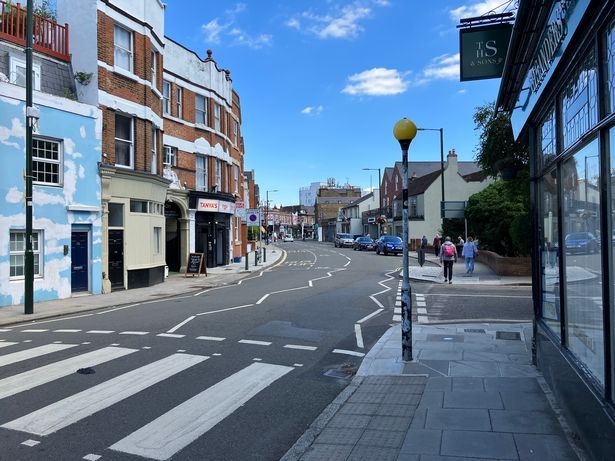 The high street in Barnes Village has been praised for thriving independent traders