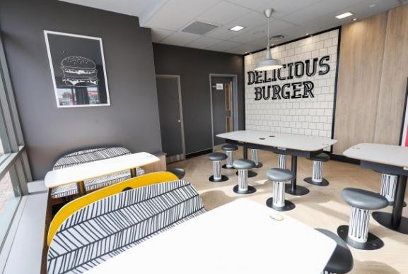 This Newport McDonald's has been given a 'futuristic' upgrade