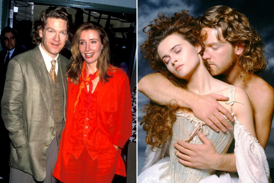 Emma Thompson and Kenneth Branagh were a super couple before his affair with Helena Bonham Carter