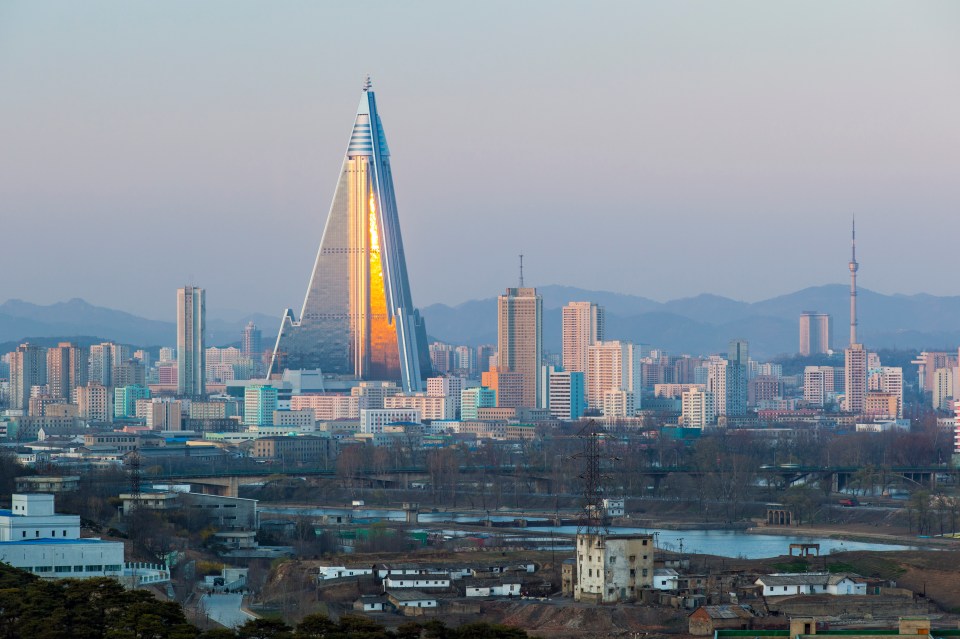 Construction on the Ryugyong Hotel first began in 1987 – but it is still empty