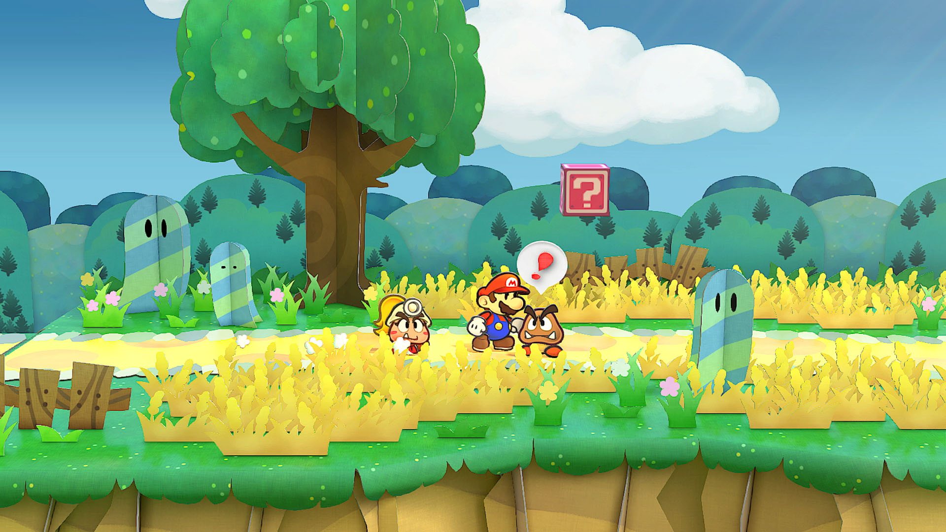 The Paper Mario remake launches later this month