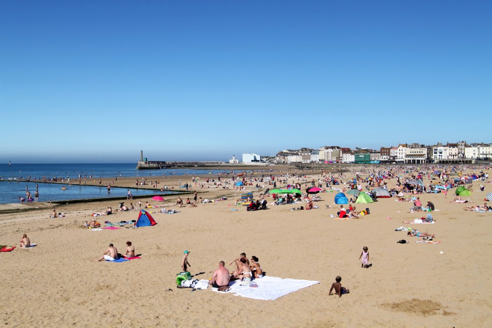 Margate has become very popular as a holiday hotspot