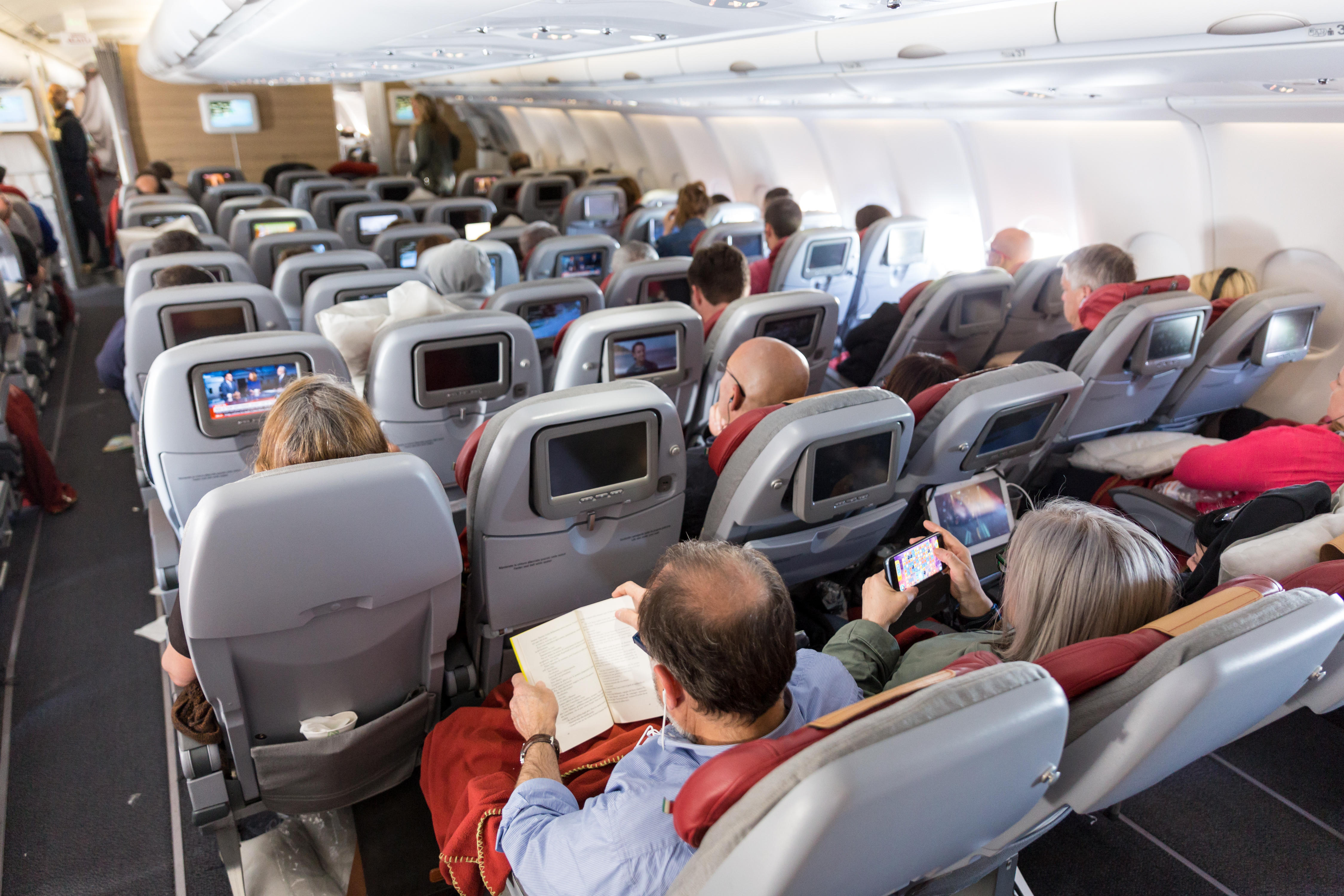 If you like aisle seats, opt for ones in the middle of the plane, not the side