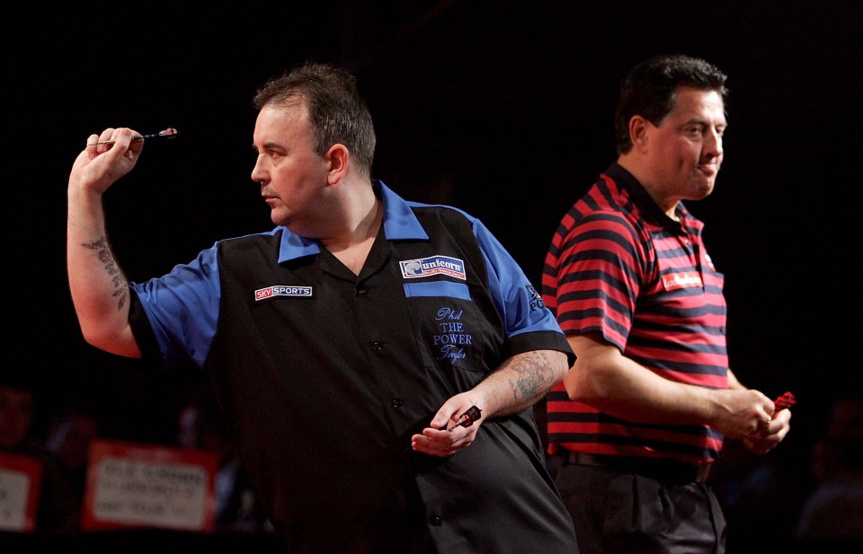 Phil Taylor and Dennis Priestley were great mates back in the day