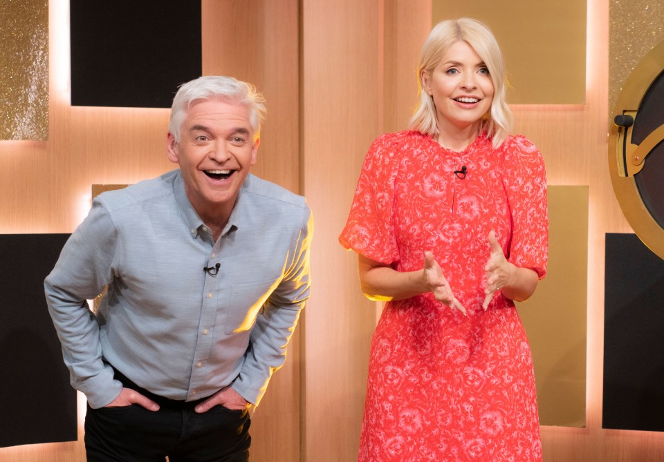 Holly with former This Morning co-star Phillip Schofield