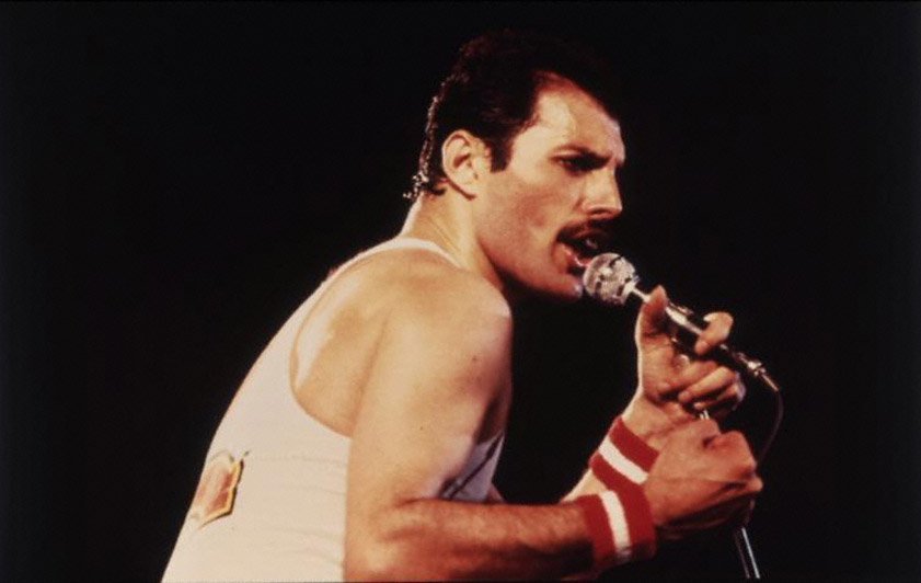 The star is Freddie Mercury who passed away from bronchial pneumonia resulting from AIDS