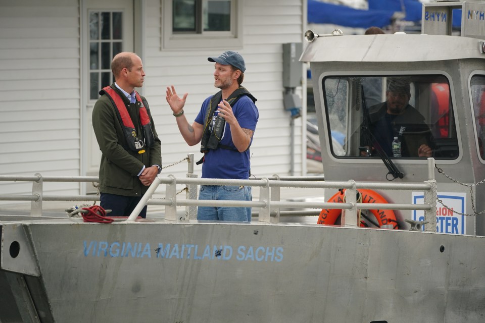 The Prince of Wales meets Pete Malinowski