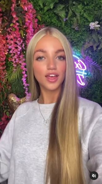 The schoolgirl, 16, now has poker-straight 'Barbie' style locks