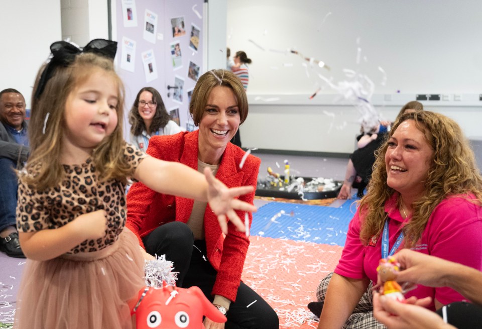 The future Queen made the visit as she kicked off her Shaping Us campaign