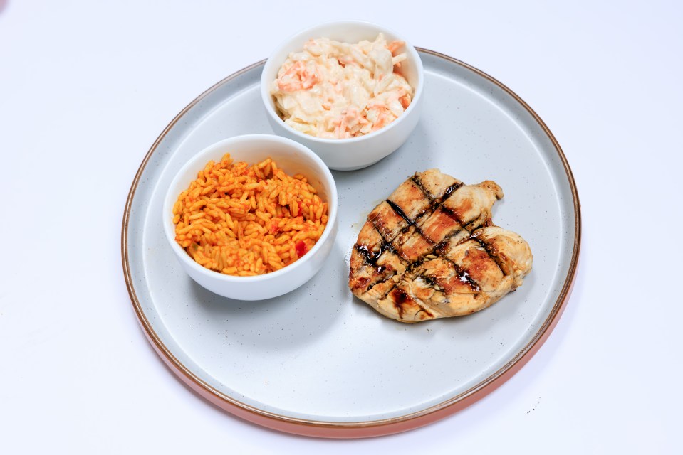 Nando's butterfly chicken and sides are a family favourite