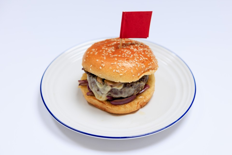 This TGI burger costs £21.50 at the restaurant