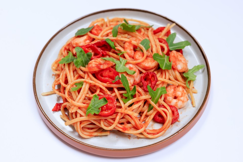 Zizzi's King Prawn Linguine is a customer favourite