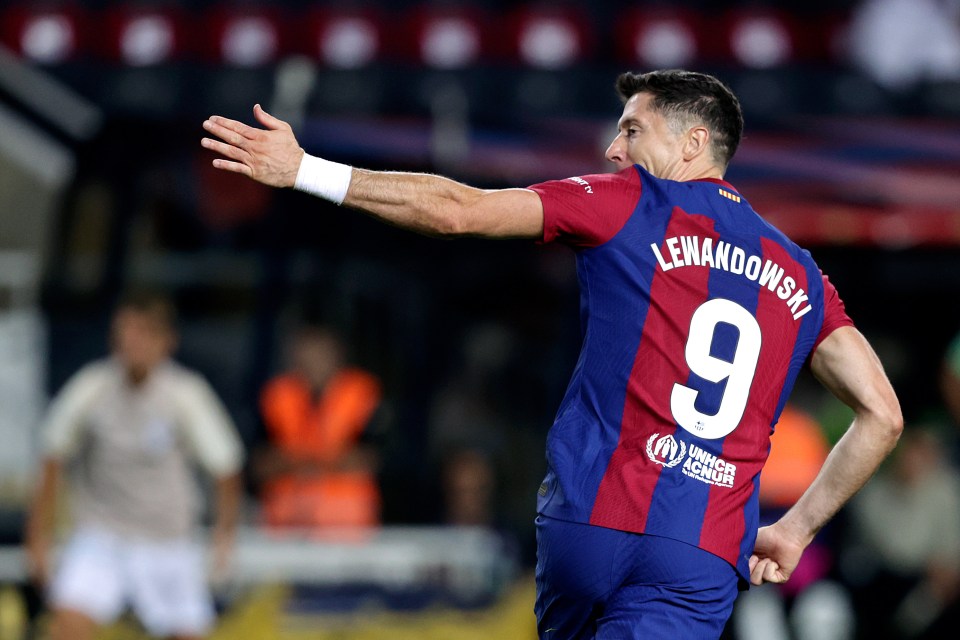 Robert Lewandowski is the top scorer in La Liga