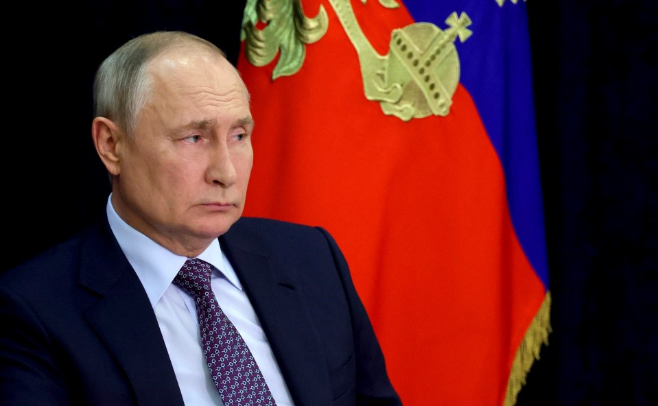 Vladimir Putin apparently lives in constant fear of being killed