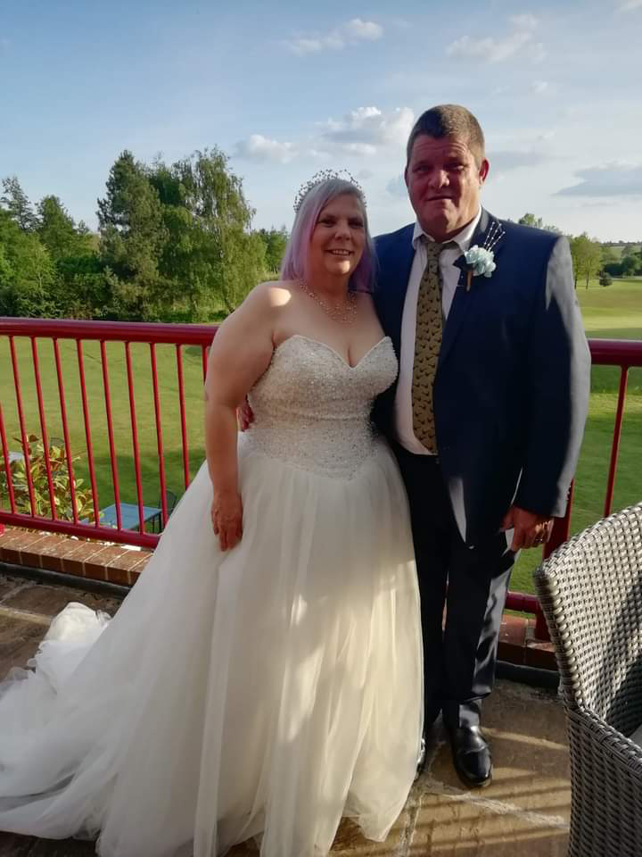 Sarah has finally found The One with hubby number five, Ashley Comley