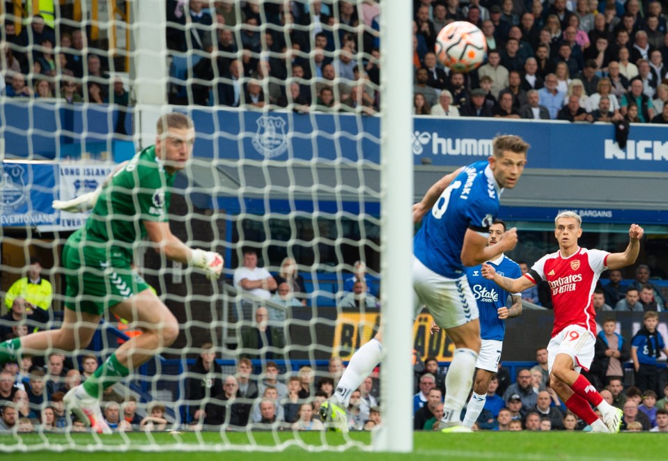 Trossard scored the winner for Arsenal