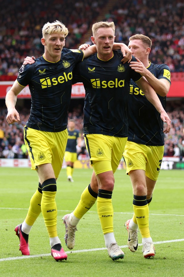 Sean Longstaff's goal on 21 minutes opened the floodgates at Bramall Lane