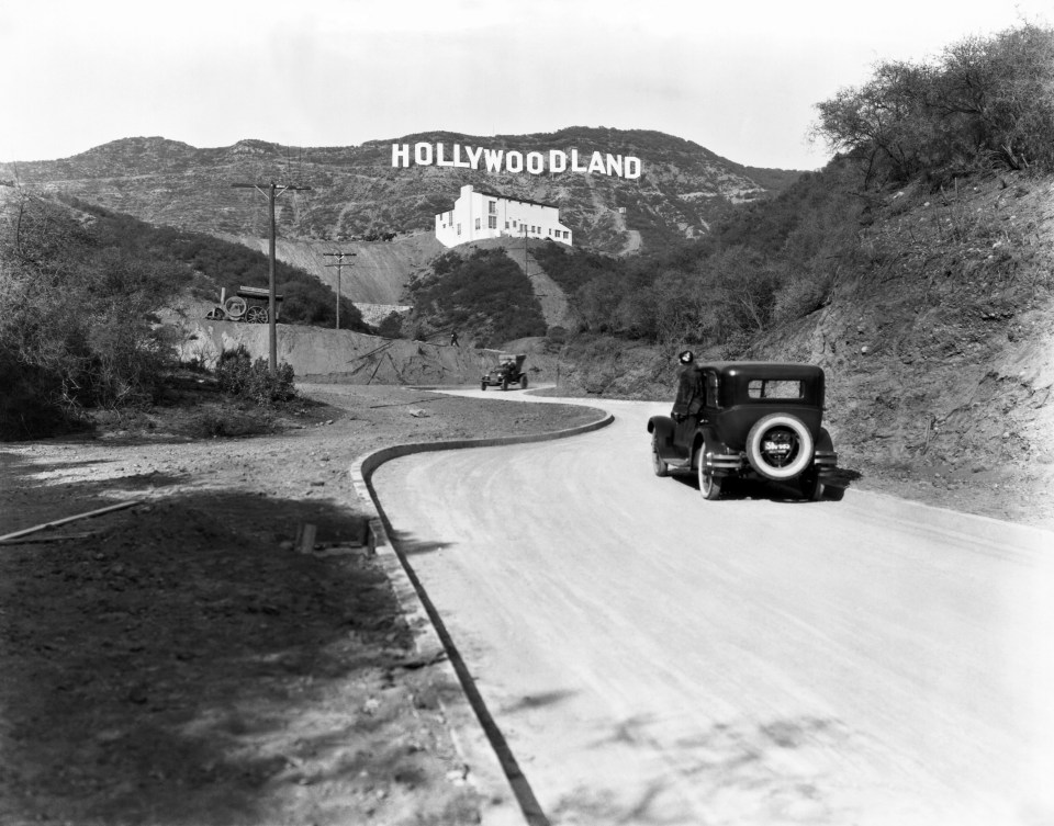 A sign of the times - how the Hollywood sign looked in 1924