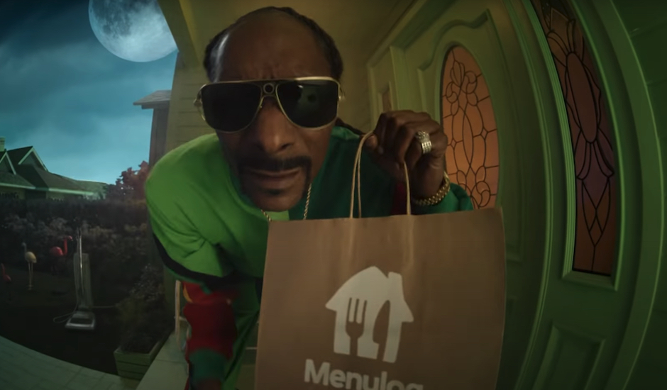 Snoop Dogg's street cred might never recover after appearing in adverts for Just Eat