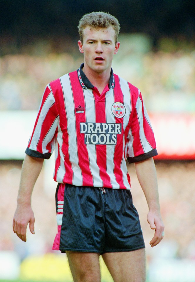 Shearer earned £225 per week when he first signed his pro deal at Southampton