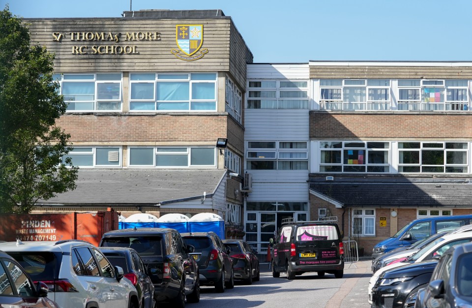 St Thomas More Catholic School in Eltham has been affected by the RAAC concrete probe