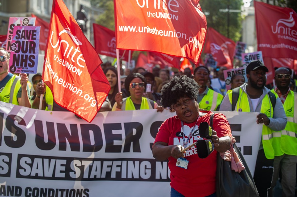 NHS strikes  are causing ops and appointments to be cancelled