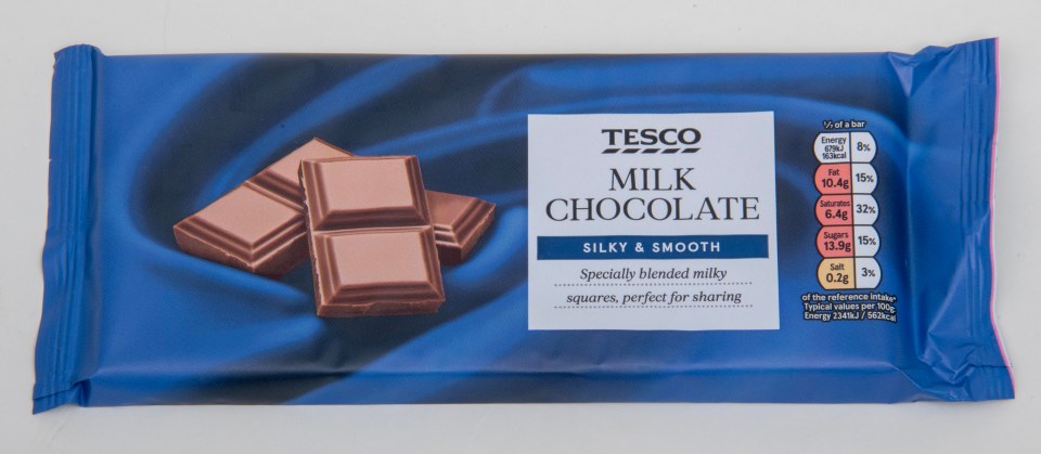 Tesco's own-brand bar was ruined by its chemical aftertaste