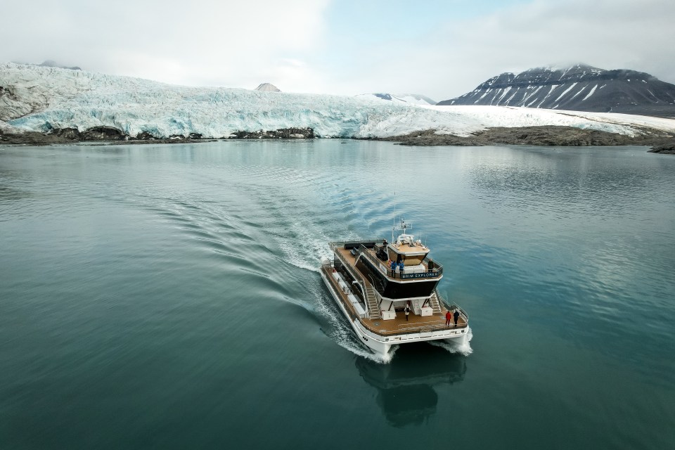 The ten-night Svalbard Express Southbound Voyage on MS Trollfjord is from £3,016pp on select dates