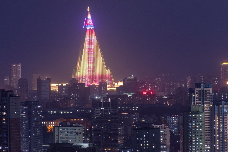 It has now been demoted to a giant TV screen for Kim Jong-un to play with