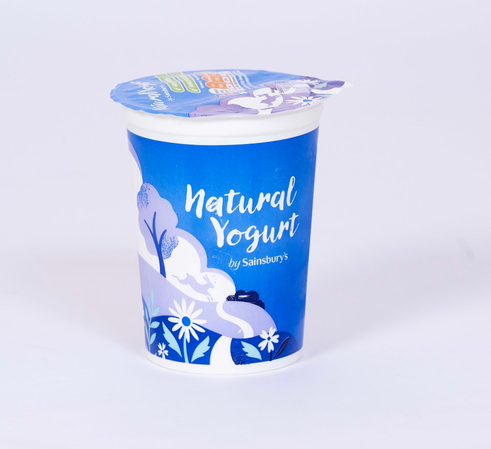 Sainsbury's natural yogurt is the sharpest tasting yogurt of the bunch