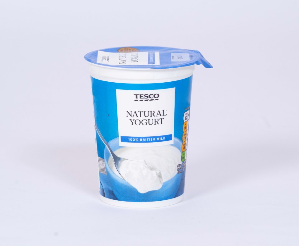 Tesco's natural yogurt was very underwhelming