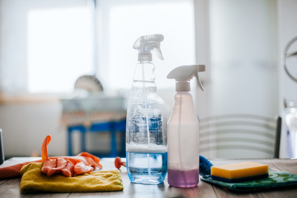 Household cleaning products could release hazardous chemicals into the air, researchers warn