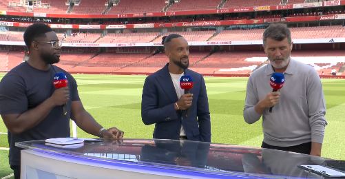 Richards and Keane were on Sky Sports with Theo Walcott following the alleged assault